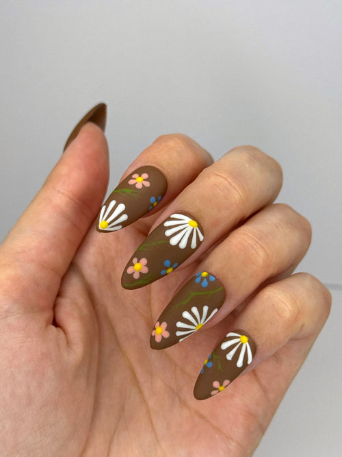 Brown flower