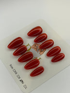 Shiny red