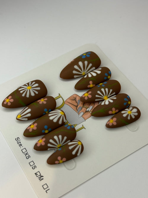 Brown flower
