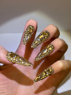 Dubai Long Gold Crystal