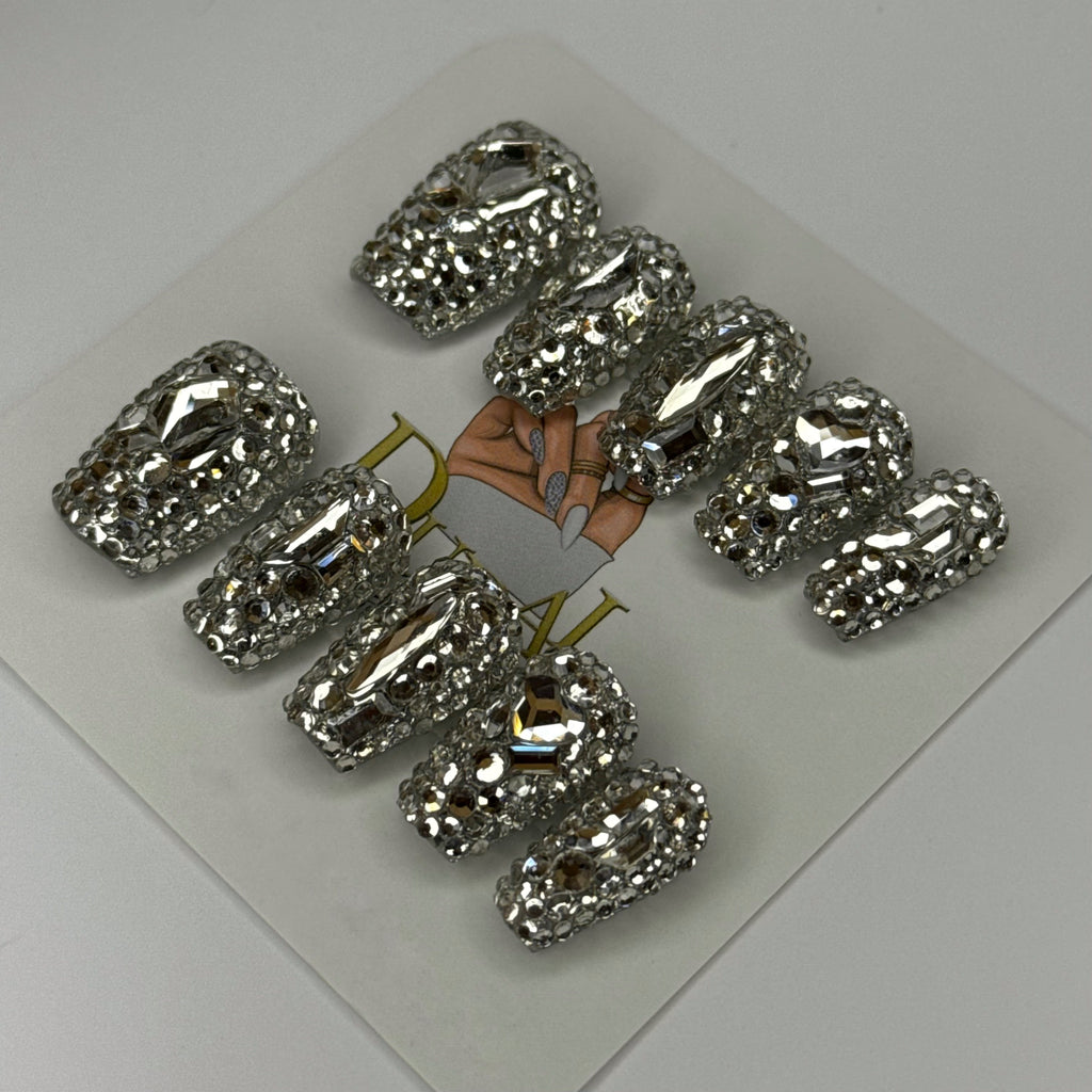 Dubai silver crystals
