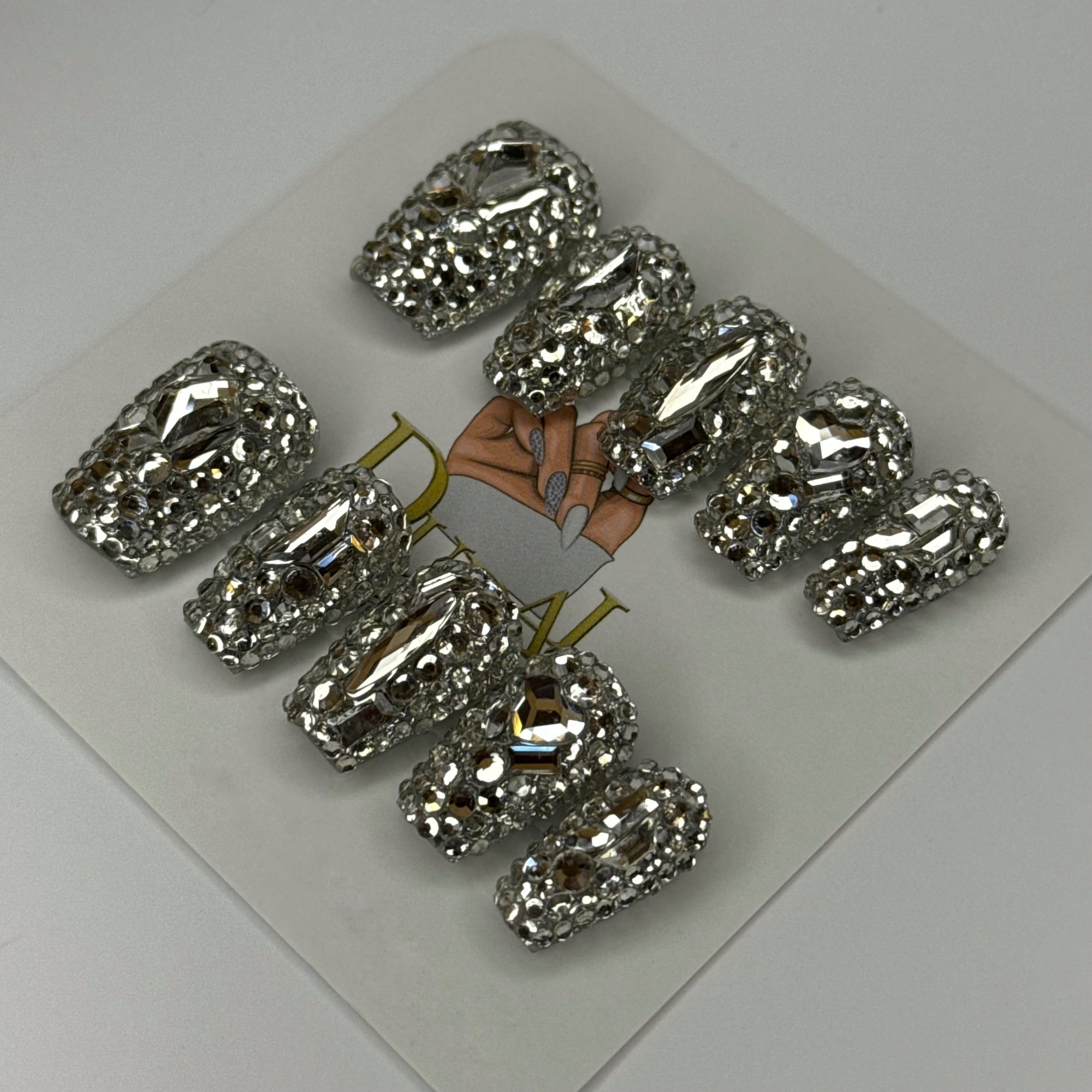 Dubai silver crystals