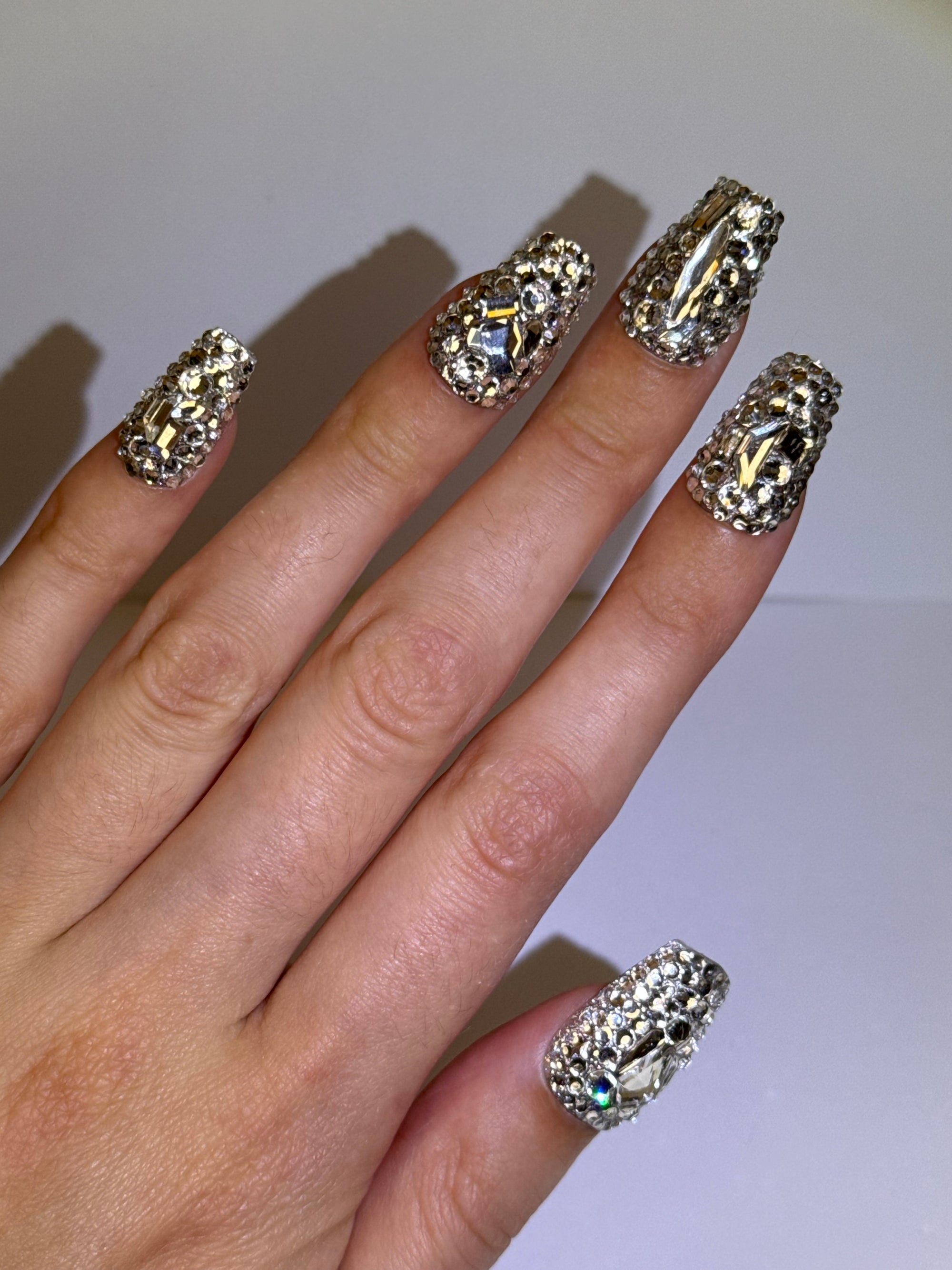 Dubai silver crystals
